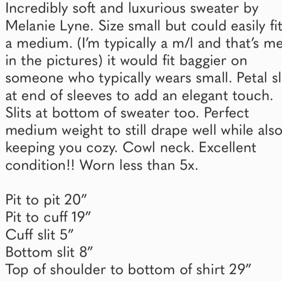 37.Melanie Lyne Luxe Knit Cowl neck Sweater. Grey. - Picture 13 of 13